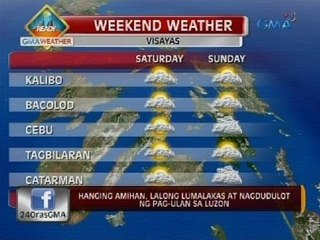 24 Oras: Hanging amihan, lalong lumalakas at nagdudulot ng pag-ulan sa Luzon