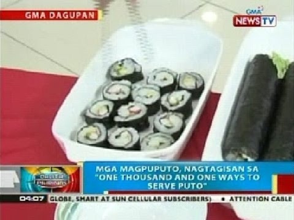 BP: Mga magpuputo sa Pangasinan, nagtagisan sa 'One Thousand and One Ways to Serve Puto'
