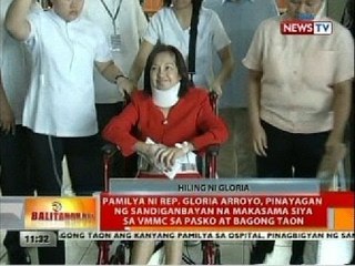 Descargar video: Pamilya ni Rep. Gloria Arroyo, pinayagan ng Sandiganbayan na makasama siya sa VMMC