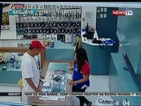 SONA: Pagnanakaw sa isang tindahan ng cellphone sa mall, nakunan ng CCTV