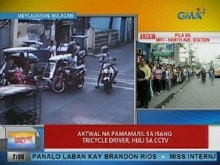 UB: Aktwal na pamamaril sa isang tricycle driver sa Bulacan, huli sa CCTV