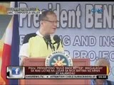 24 Oras: PNoy, nangakong mas ligtas ang paglilipatan sa mga biktima ng krisis at kalamidad