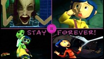 Coraline Game Over | Fail Cutscenes | Deaths (PS2, Wii)