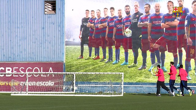 FCB Handbol: Tornada als entrenaments