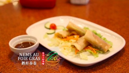 真好吃之鹅肝春卷 - Zen Hao Chi : Nems au foie gras de canard