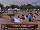 24Oras: Ilang pamilyang Pinoy, piniling sa Luneta mamasyal at mag-Noche Buena
