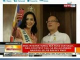 BT: Miss International Bea Rose Santiago, nag-courtesy call sa Malacañang