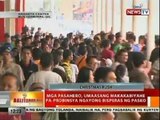 BT: Mga pasahero sa mga bus terminal, umaasang makakabiyahe pa-probinsya ngayong Bisperas ng Pasko