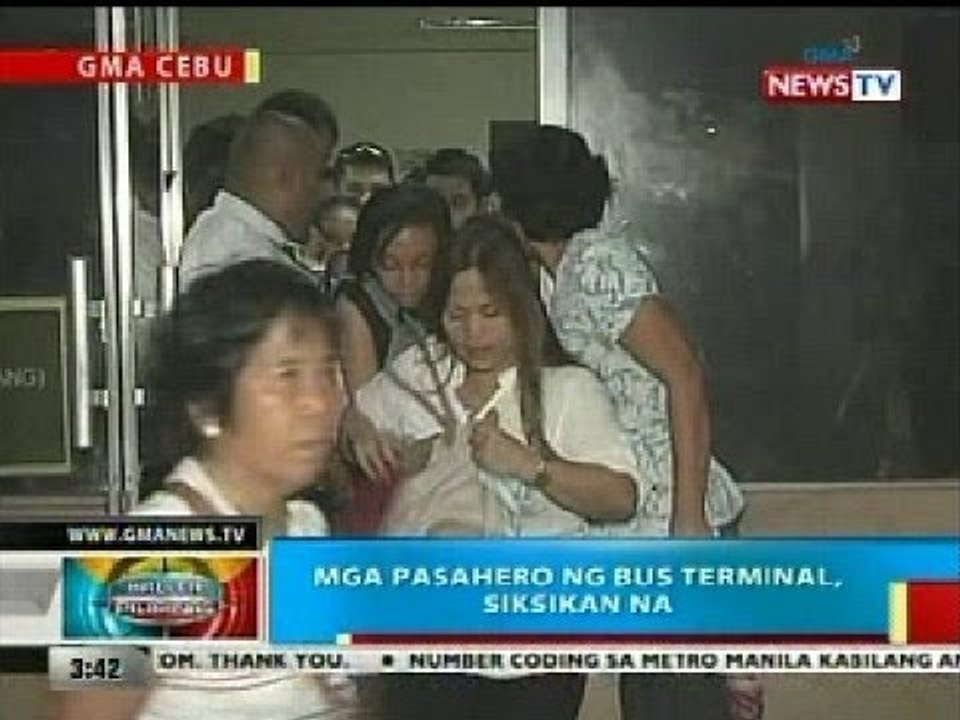 BP: Mga pasahero ng bus terminal sa Cebu, siksikan na