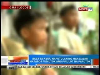 NTG: Bata sa Abra, naputulan ng mga daliri matapos pumutok ang pinulot na paputok