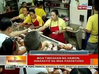 BT: Mga tindahan ng hamon, dinarayo ng mga parokyano