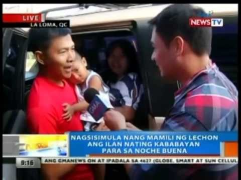 NTG: Nagsisimula nang mamili ng lechon ang ilan nating kababayan para sa Noche Buena