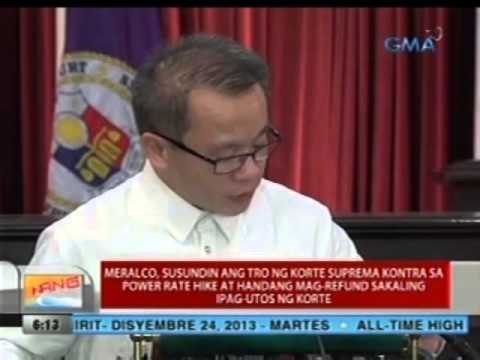 UB: Meralco, susundin ang TRO ng Korte Suprema kontra sa power rate hike