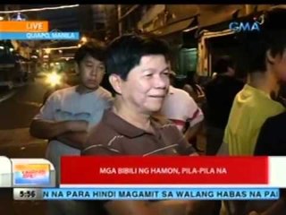 UB: Bantay-Presyo ng Noche Buena items sa Quinta market