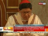 BT: Pagkakaisa sa Pasko, mensahe ni Archbishop Tagle sa mga Pinoy