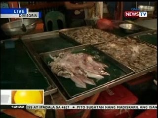 BT: Bentahan ng seafoods sa Divisoria, matumal