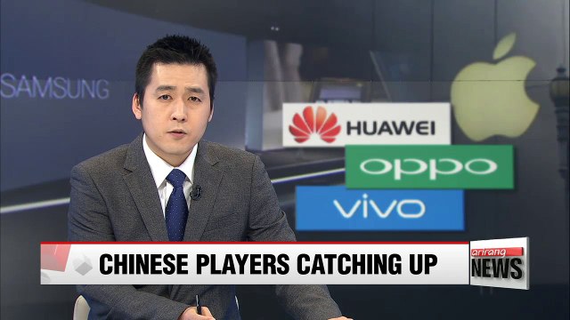 Combined shipments of China's three smartphone makers surpass Apple for first time