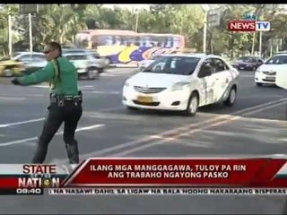 SONA: Pagdiriwang ng mga manggagawang may trabaho ngayong pasko