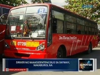 Saksi: Driver ng naaksidenteng bus sa Skyway, nakaburol na