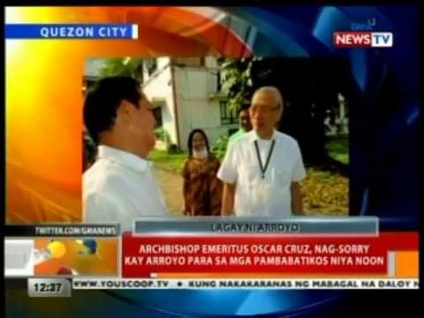 BT: Archbishop Emeritus Oscar Cruz, nag-sorry kay Arroyo