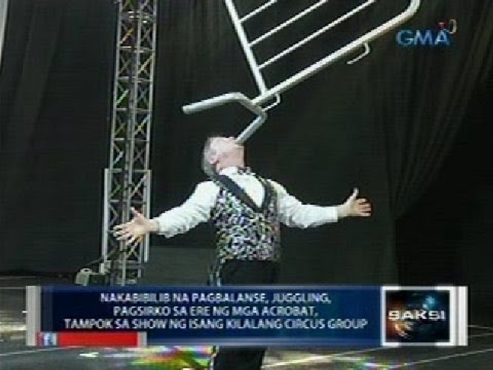 Pagbalanse, juggling at pagsirko sa ere ng mga acrobat, tampok sa show ng Circus Vargas Magikaria