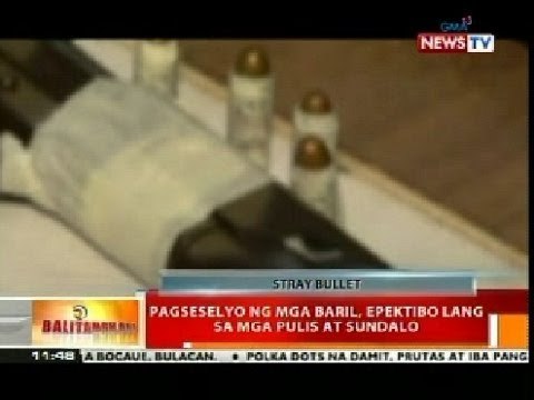 BT: Pagseselyo ng mga baril, epektibo lang sa mga pulis at sundalo