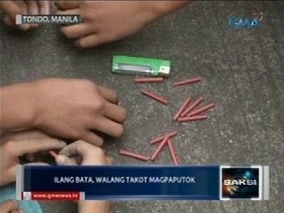 Saksi: Mga nabibiktima ng paputok, patuloy na dumarami sa kabila ng kampanya ng DOH