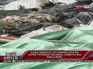 SONA: Ilang namatay sa pananalasa ng Yolanda, 'di pa rin naililibing