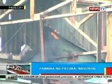 BP: Pabrika ng patuka sa Pasig, nasunog