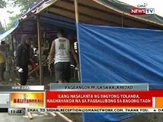 BT: Ilang nasalanta ng Bagyong Yolanda, naghahanda na sa pagsalubong sa Bagong Taon