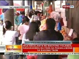BT: Mga nasalanta ng Bagyong Yolanda, naghahanda na para sa pagsalubong sa Bagong Taon