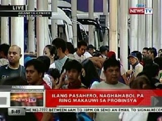 QRT: Ilang pasahero, naghahabol pa ring makauwi sa probinsya
