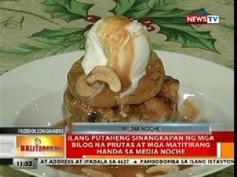 BT: Ilang putaheng sinangkapan ng mga bilog na prutas at mga matitirang handa sa Media Noche