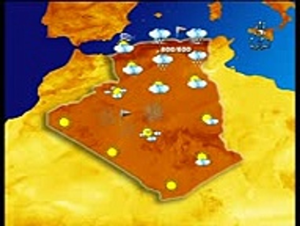 أحوال الطقس في الجزائر ليوم الاثنين 16 جانفي 2017