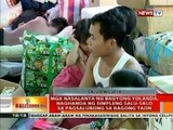 BT: Mga nasalanta ng Bagyong Yolanda, naghanda ng simpleng salu-salo sa pagsalubong sa Bagong Taon