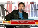 BT: Mini-concert, idinaos sa pagdiriwang ng Bagong Taon