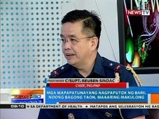 NTG: Mga biktima ng ligaw na bala ngayong taon, umabot sa 13 ayon sa PNP