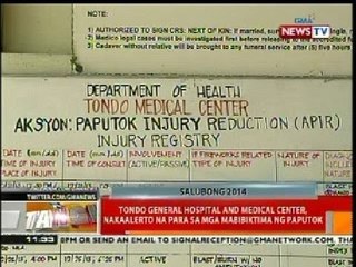 BT: Tondo General Hospital and Medical Center, nakaalerto na para sa mga mabibiktima ng paputok