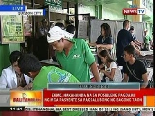 Download Video: BT: EAMC, nakahanda na sa posibleng pagdami ng mga pasyente sa pagsalubong ng Bagong Taon