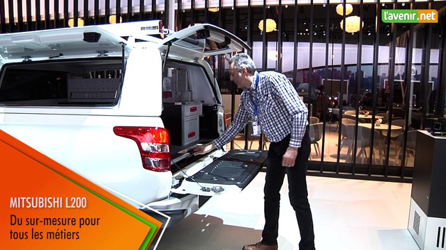 L'avenir - Salon de l'auto 4 - Pick up Mitsubishi L200