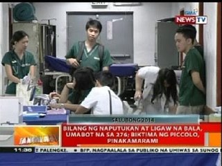 BT: Bilang ng naputukan at ligaw na bala, umabot na sa 276