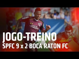 JOGO-TREINO: SPFC 9 x 2 BOCA RATON FC | SPFCTV
