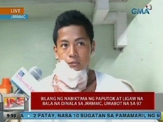 UB: Bilang ng nabiktima ng paputok at ligaw na bala na dinala sa JRRMMC, umabot na sa 97