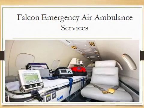 Relief Services by Falcon Emergency Air Ambulance Services in Allahabad and Bagdogra