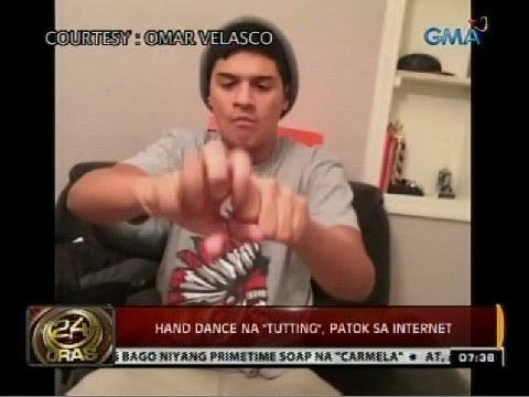 24 Oras: Hand dance na 'Tutting', patok sa internet