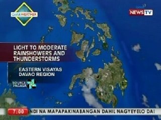 NTVL: Eastern sections ng bansa, uulanin ngayong araw