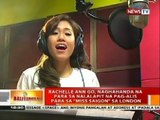 Rachelle Ann Go, naghahanda na para sa nalalapit na pag-alis para sa 'Miss Saigon' sa London