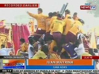 NTG: Ivan Mayrina, inakyat ang andas para sa isang debotong baldado