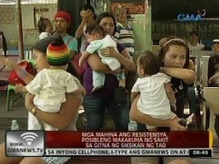 24 Oras: Mga mahina ang resistensya, posibleng makakuha ng sakit sa gitna ng siksikan ng tao
