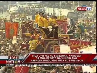 SONA: Mga deboto ng Itim na Nazareno, patuloy pa ring pumipila para sa pahalik